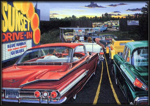 Saturday Night Double Feature Artist Proof